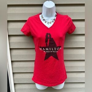 Hamilton Official size L slim fit baby tee shirt
